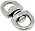 Anéis Giratórios AP12, Aço Niquelado, 10 mm, 3/8”. 2 unidades G-86072 - imagem 2