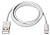 Cabo Nanocable USB-A 2.0 Macho a Lightning Macho 1m - Cor Branco - imagem 2