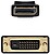 Conversor de Cabo Nanocable DisplayPort Macho a DVI Macho 2m - Cor Preta - imagem 2