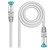 Cabo Vermelho Nanocable RJ45 Lszh CAT.7 1M Cinza 600MHz/1M/AWG26/CINZA 10.20.1701 - imagem 2