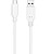 Cabo Nanocable USB 2.0 3A, Tipo USB-C/M-A/M, Branco, 1,5 M 10.01.2101-L150-W - imagem 2