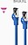 Nanocable Cabo Vermelho Latiguillo Cat.8.1 2Ghz LSZH SSTP AWG26 - Comprimento 0.25m - Cor Azul 10.20.2000-L25-BL - imagem 2