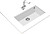 Lava Louça Teka - Square 72.40 TG - Artic White 115230019 - imagem 2