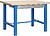 Mesa de Trabalho de Oficina, 1800x750 mm, Gaveta, Placa de MDF 35 mm, Capacidade de Carga 600 kg - imagem 2