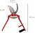 Vintage SCISSOR WOLFPACK FORGE curva 18cm - imagem 2