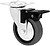 Rueda Mobiliario Emily, Con Freno, Goma Gris, Placa 46 x 46 mm, Ø50 mm G-87157 - imagem 2