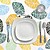 Toalha de Mesa Redonda Folhas Coloridas Impermeável Antinódoas PVC Ø 140 cm. Uso Interior e Exterior - imagem 2