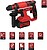 Martelo SDS PLUS a Bateria 20 Volt. Com Bateria 4.0 Ah. 1.400 R.P.M. 3 Funções Cinzelar, Perfurar e Perfurar com Martelo - imagem 2