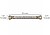 Latiguilho FLEXIVEL Reforçado Aço Inoxidável Termo Fêmea 1/2” - Fêmea 1/2” Comprimento 300 mm Latiguilho FLEXIVEL Aço Inoxidável Termo Fêmea 1/2” - Fêmea 1/2” Comprimento 300 mm - imagem 2