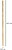 Cabo Madeira Para Escova Varredora Com Garra. 1200 x Ø 28 mm. Cabo Madeira Para Escova Varredora Com Garra. 1200 x Ø 28 mm - imagem 2