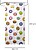 Cortina de Chuveiro Donuts 180x200cm. Cortina de Chuveiro Impermeável Donuts 180x200cm. Impermeável - imagem 2
