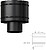 Terminal Antirrevogável Salamandra Vitrificada Negro Ø 150 mm. Chapéu Tubo Chaminé, Chapéu Tubo Fumo, Chapéu Aquecimento - imagem 2