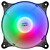 Kit de Jogo Mars com 2 Espectaculares Ventiladores FRGB RAINBOW 360º - 120x120x25mm - Iluminação 360º FRGB RAINBOW - Ventilação Superior e Silenciosa - Conexão 3PIN+4PIN - Cor Preta - imagem 2