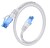 Cabo de Rede Aisens RJ45 Cat.6 UTP AWG26 CCA - 25cm - Branco - imagem 2