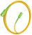 Aisens Cabo Fibra Ótica Patch Cord G657A2 3.0 9/125 SMF Simplex CPR Dca LSZH - SC/APC-SC/APC - 3M - Cor Amarelo A152-0981 - imagem 2