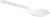 Colheres Sobremesa C-PLA Reutilizáveis 12,5cm Branco 100un 6621504 - imagem 2