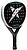 Pala de Padel DROP SHOT Explorer 9.0 2026/ Negra y Blanca DP344002 - imagem 2