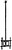 Suporte de Teto Cromad para TV de 32”-70” - Inclinável e Giratório - Gestão de Cabos - Peso Máximo 50kg - VESA 400x400mm CR1018 - imagem 2