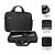 Estojo Oxford Portátil Subblim 11” a 12,5” - Proteção reforçada - Alças Ajustáveis - Bolso Exterior - Cor Preto - imagem 2
