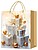 Saco Christmas Gold: 72X50X18 cm - imagem 2