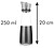 Vinagreira Vitamino 250 ml G-78808 - imagem 2