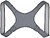 Apoio Postural para Costas 27,4 x 21,4 x 2,4cm VIVAMORE G-90677 - imagem 2