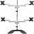 ARMQUADSS : StarTech.com Base Soporte de Escritorio para 4 Monitores - Articulado - En Acero y Aluminio - imagem 3