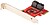 SATA PCIE Card - 4 Port (6GBPS) : PCIE SATA Expansion Card ASM1164 4P6G-PCIE-SATA-CARD - imagem 3