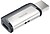 Sandisk Ultra Dual Memória USB-C e USB-A 128GB - Até 150MB/s de Leitura - Design Metálico - Cor Aço/Preto (Pendrive) - imagem 3