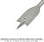 Broca Plana Madeira 3 Pontas Wolfpack 25,00 mm - imagem 3