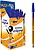Bic Cristal Original Fine Esferográfica - Ponta Redonda de 0,8mm - Traço de 0,30mm - Tinta à Base de Óleo - Translúcido - Azul 872730 - imagem 3