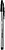 Bic Cristal Grande Esferográfica - Ponta Grossa de 1,6mm - Traço de 0,60mm - Tinta à Base de Óleo - Translúcido - Preto x 50 880648 - imagem 3