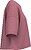 Sweatshirt «crop» de manga curta com decote redondo de senhora PA394 - imagem 3