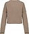 Sweatshirt eco-respons’ável decote redondo oversize crop de senhora NS429 - imagem 3