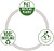 Agrafador 24/6 25 Folhas Leitz Recycle Azul Agrafador 24/6 25 Folhas Leitz Recycle Azul - imagem 3
