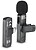 Hama Microfone de Lapela Sem Fios - 2200 Ohm - USB-C - Fixação com Clip - Cor Preto HA00004680 - imagem 3
