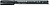 Staedtler Lumocolor Permanente Pack de 4 Marcadores Permanentes - Diferentes Pontas - Resistente à Água - Recarregáveis - Cor Preta 60 BK - imagem 3