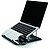 Base Refrigeracion Ergonomica De Aluminio Plegable Para Portatiles Conceptronic THANA04S - imagem 3
