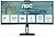 Monitor AOC 34” Curvo LED VA WQHD 100Hz FreeSync - Resposta 1ms - Altura e Inclinação Ajustáveis - Altifalantes 10W - Ângulo de Visão 178° - USB-C, HDMI, Áudio - VESA 100x100 - imagem 3