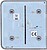 Painel táctil para um interruptor de luz - Compatível com AJ-LIGHTCORE-1G/ -2W - Retroiluminação LED - Painel de toque lateral sem contacto - Cor cinza - Ajax - LightSwitch SideButton AJ-SIDEBUTTON-1G2W-GRE - imagem 3
