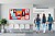 Painel de Feltro Vermelho Formato Panorâmico 32”” 710X400MM “ “1915419 - imagem 3