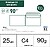 Envelope C4 229x324mm : Litografado Sem/Janela : 90g/m2 : Pala Recta c/Fita Silicone ( pack 25unid ) - imagem 3