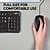 Rato Logitech B110 Silent USB 1000dpi - 3 Botões - Silencioso - Uso Ambidestro - Cabo de 1,80m - Cor Preta 910-005508 - imagem 3