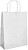 Saco de papel basika celulose branco m com asa torcida 270x370x12 mm Saco de papel basika celulose branco m com asa torcida 270x370x12 mm KF03750 - imagem 3