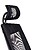 Cadeira de Direcao Q-Connect Ergonomica Base Metal Encosto Alto com Apoio de Cabeca Ajustavel Regulavel em Altura 1140+7 KF19024 - imagem 3