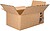 25 x Caixa para embalar q-connect americana cartao canal simples 5 mm cor kraft 250x150x100 mm Caixa para embalar q-connect americana cartao canal simples 5 mm cor kraft 250x150x100 mm KF14279 - imagem 3