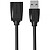 Cabo Extensor USB 2.0 Vention VAS-A44-B050/ Macho - Fêmea/ 50cm/ Preto - imagem 3
