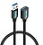 Vention Cabo Extensor USB 3.0 A Macho para A Fêmea - 1m - Cor Preto - imagem 3