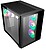 Abysm Danúbio Sava 285 BX203 Preto ARGB Caixa Torre ATX, ITX, Micro ATX - Lateral e Frontal de Vidro Temperado - 3,5” e 2,5” - USB-A, USB-C e Áudio - 4 Ventiladores ARGB Instalados - Suporta Refrigeração Líquida AB128512 - imagem 3