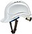 Capacete Proteção em ABS com Ajuste Branco Capacete Proteção em ABS com Ajuste Branco - imagem 3